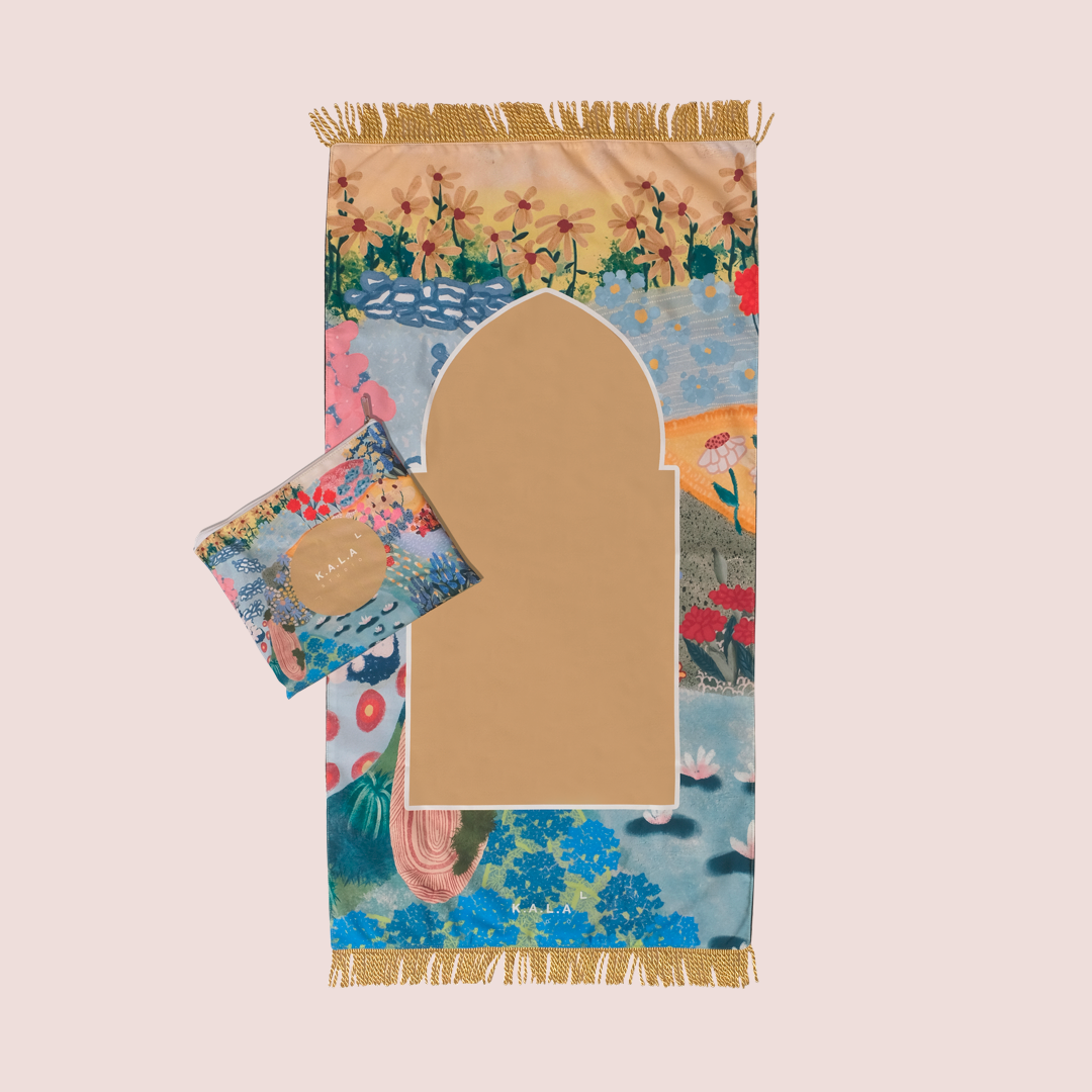 Butterflies & Bees Travel Pray Mat