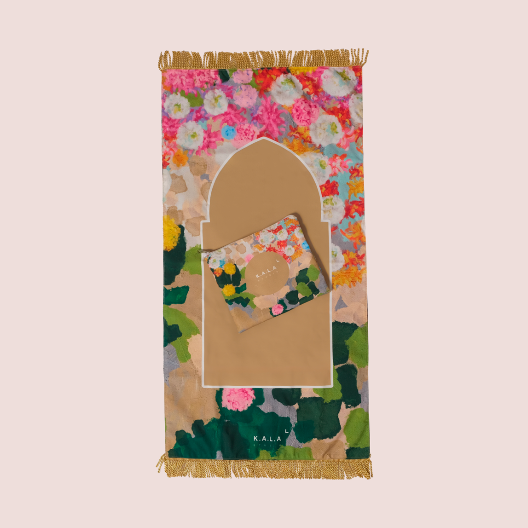 Chrysanthemum Garden Travel Pray Mat