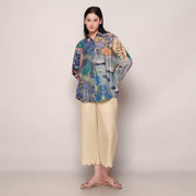 Butterflies & Bees Oversized Shirt