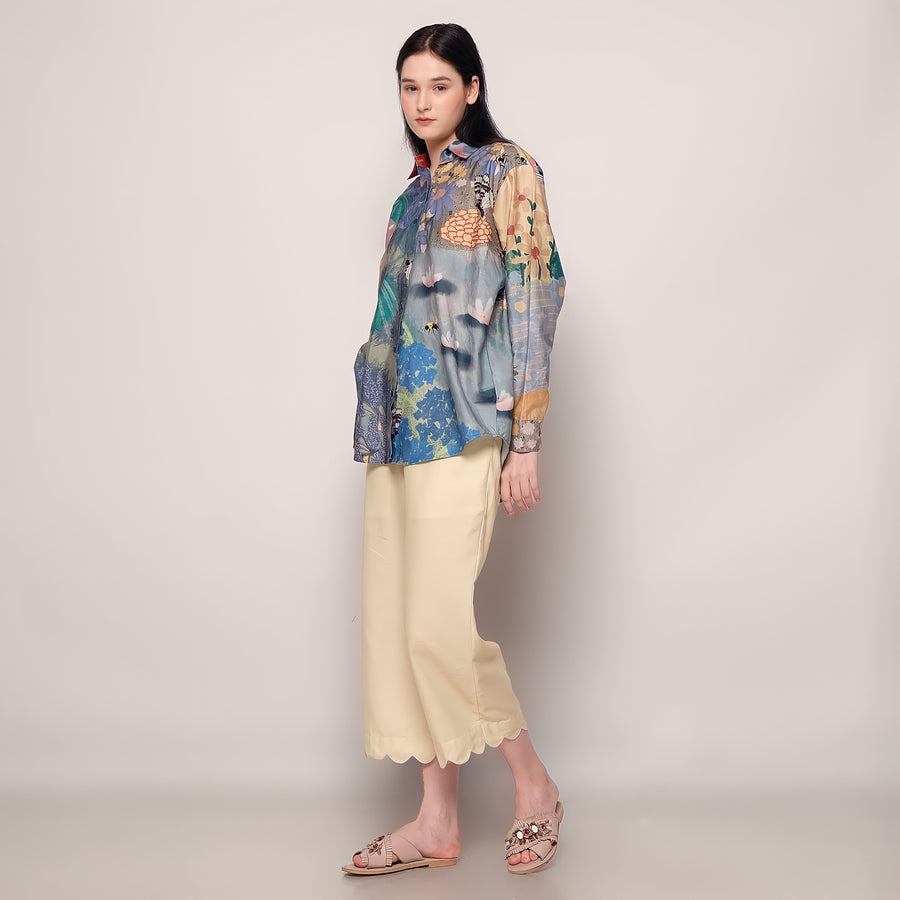 Butterflies & Bees Oversized Shirt