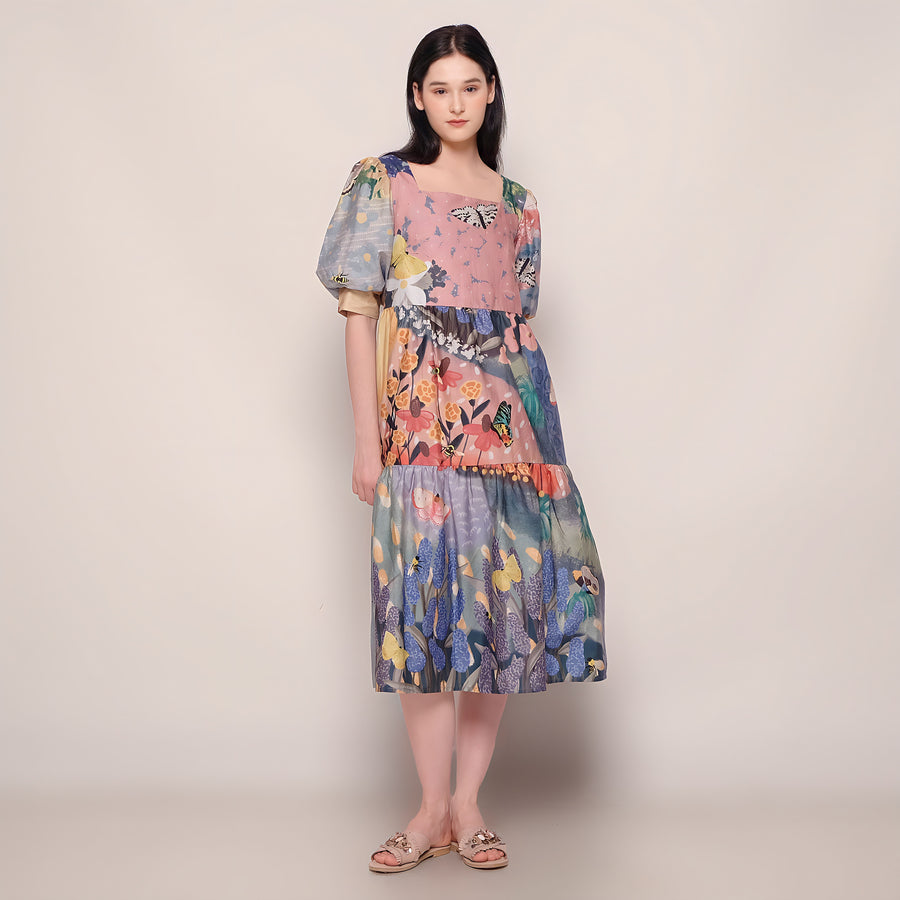 Butterflies & Bees Puffy Dress