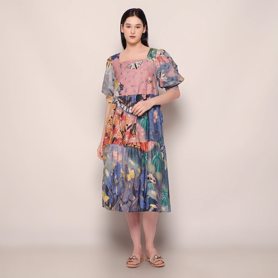 Butterflies & Bees Puffy Dress