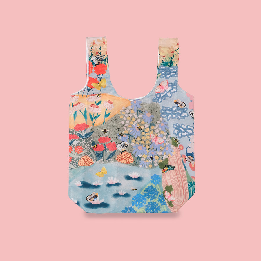 Butterflies & Bees Reusable Bag (Big)