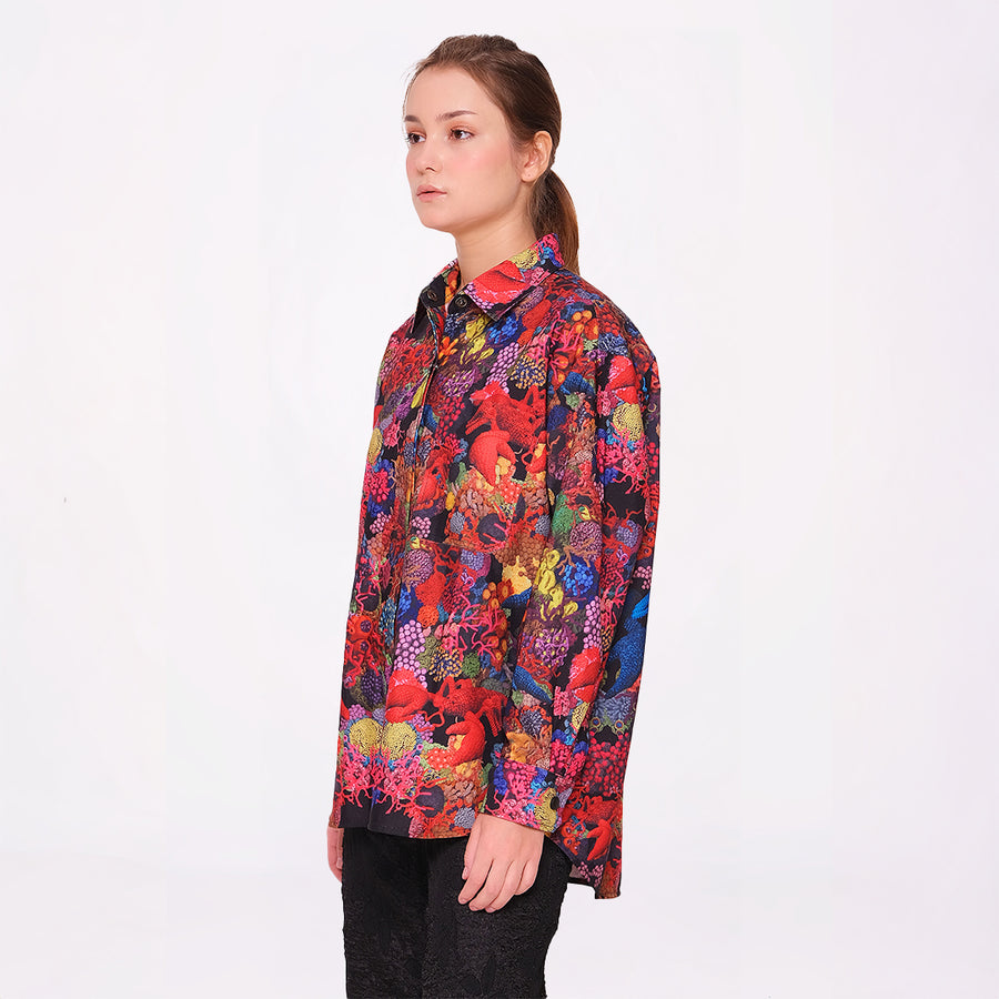 Coral Nation Unisex Long Sleeve Shirt