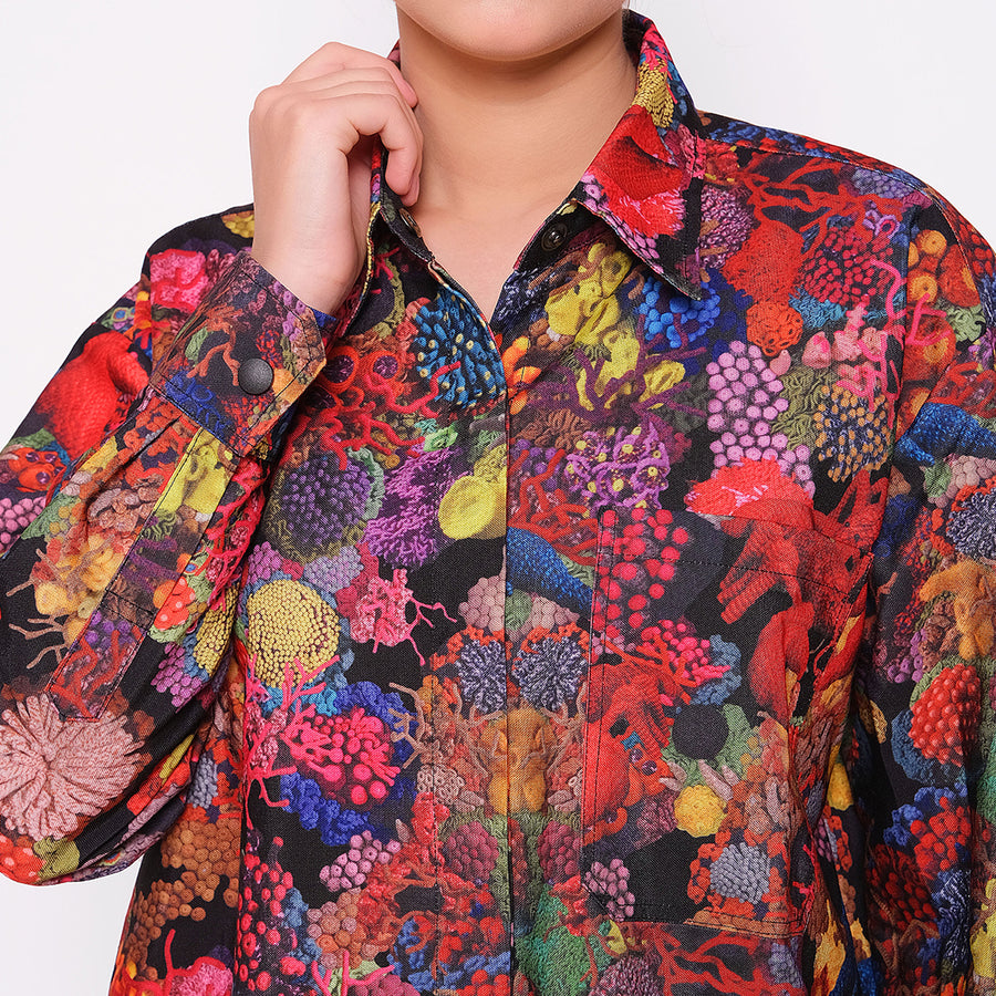 Coral Nation Unisex Long Sleeve Shirt