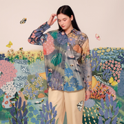 Butterflies & Bees Oversized Shirt