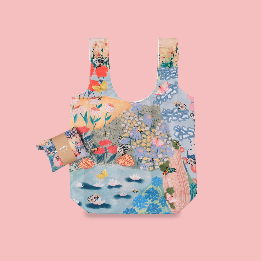 Butterflies & Bees Reusable Bag (Big)