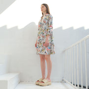 Parisienne Short Dress (White)