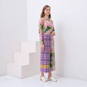 Spliced Cullotes Pleated Pants - KALA x BOO STUDIO