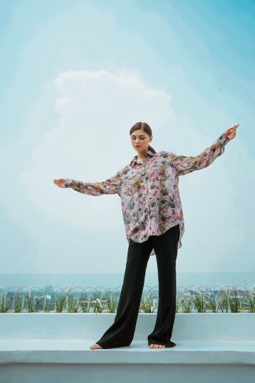 Believing Earth Oversized Shirt