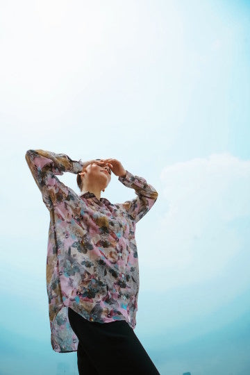 Believing Earth Oversized Shirt