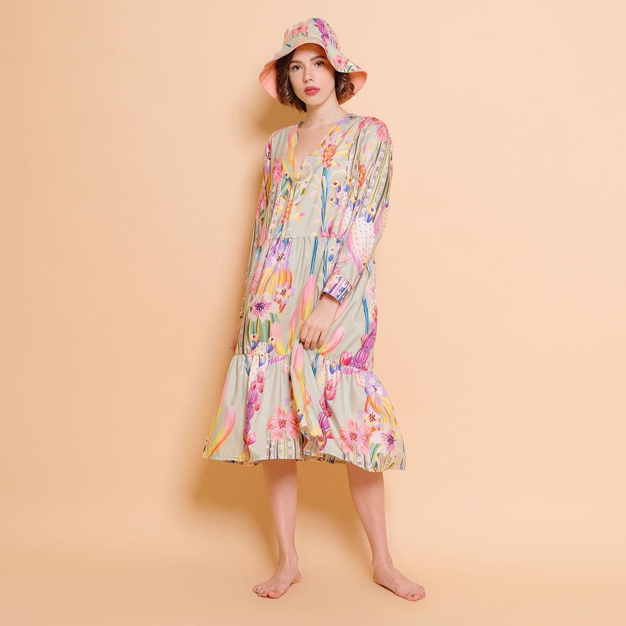 Cactus Lust Summer Dress