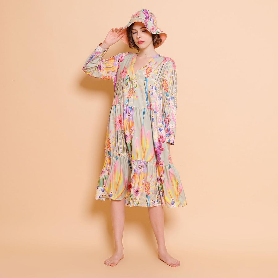 Cactus Lust Summer Dress