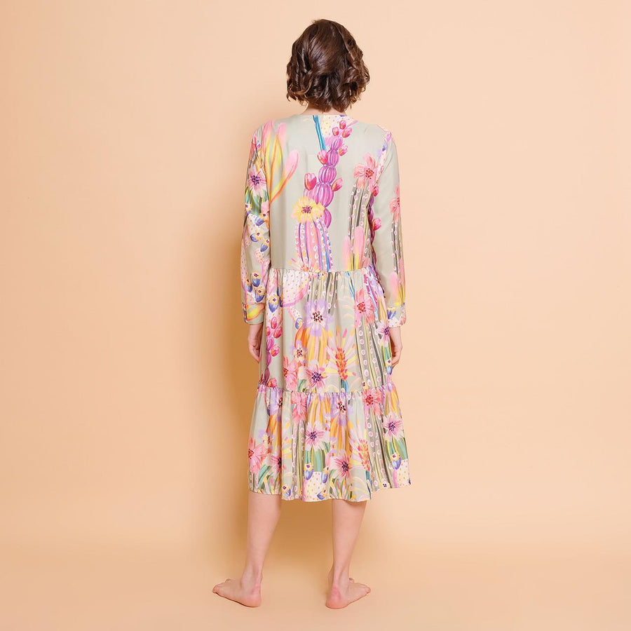 Cactus Lust Summer Dress