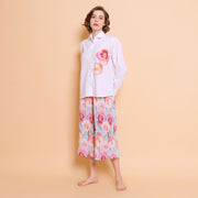Fancy Pansy Long Sleeve Shirt