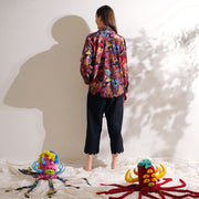 Coral Nation Long Sleeve Shirt - KALA x MULYANA - Twill