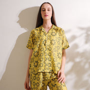 Yellow Crochet Everyday Shirt - KALA x MULYANA