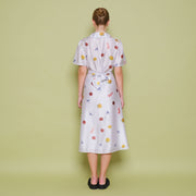 Fleurine Sateen Dress