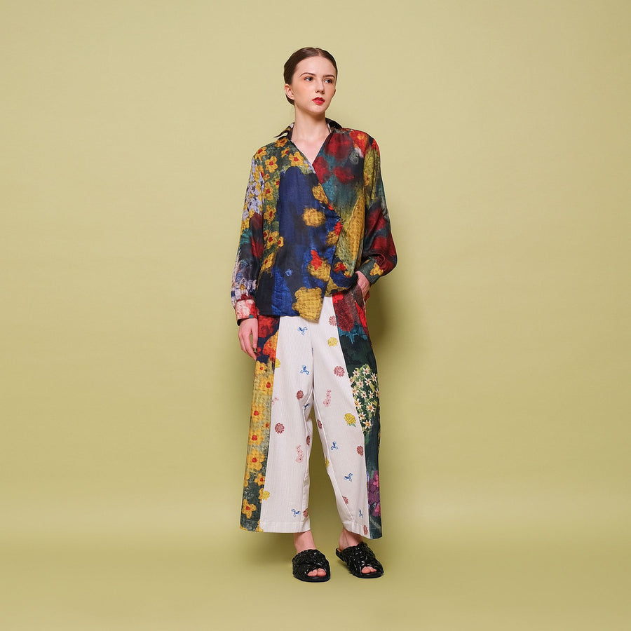 Clementine Asymmetric Long Sleeve Shirt