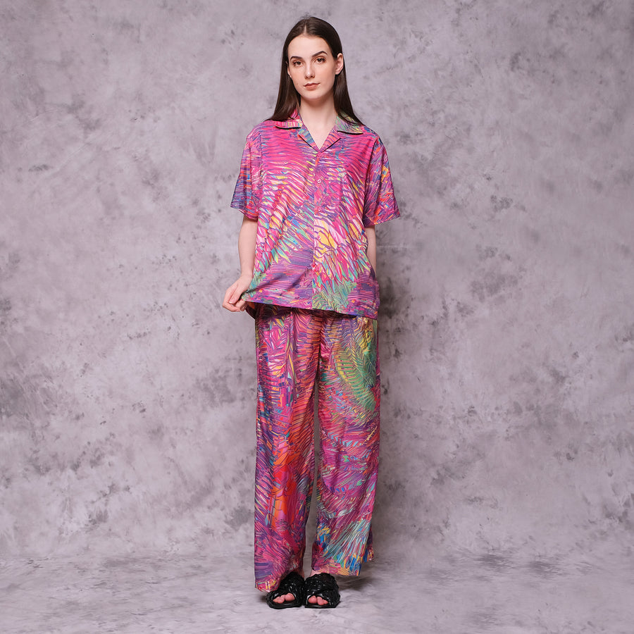 Pink Motion Everyday Shirt - KALA x ISHA HENING