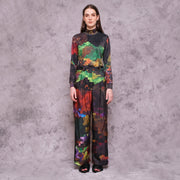 Deep Passage Palazzo Pants - KALA x ISHA HENING