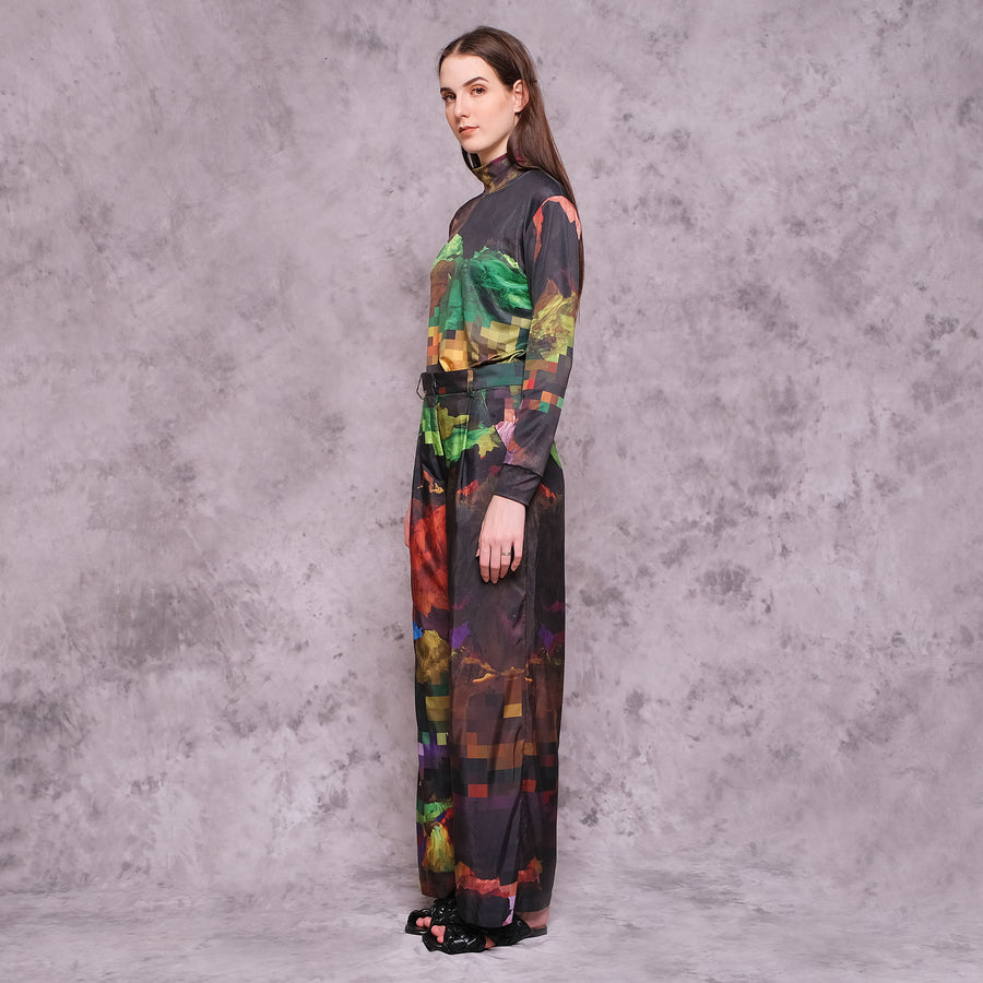 Deep Passage Palazzo Pants - KALA x ISHA HENING