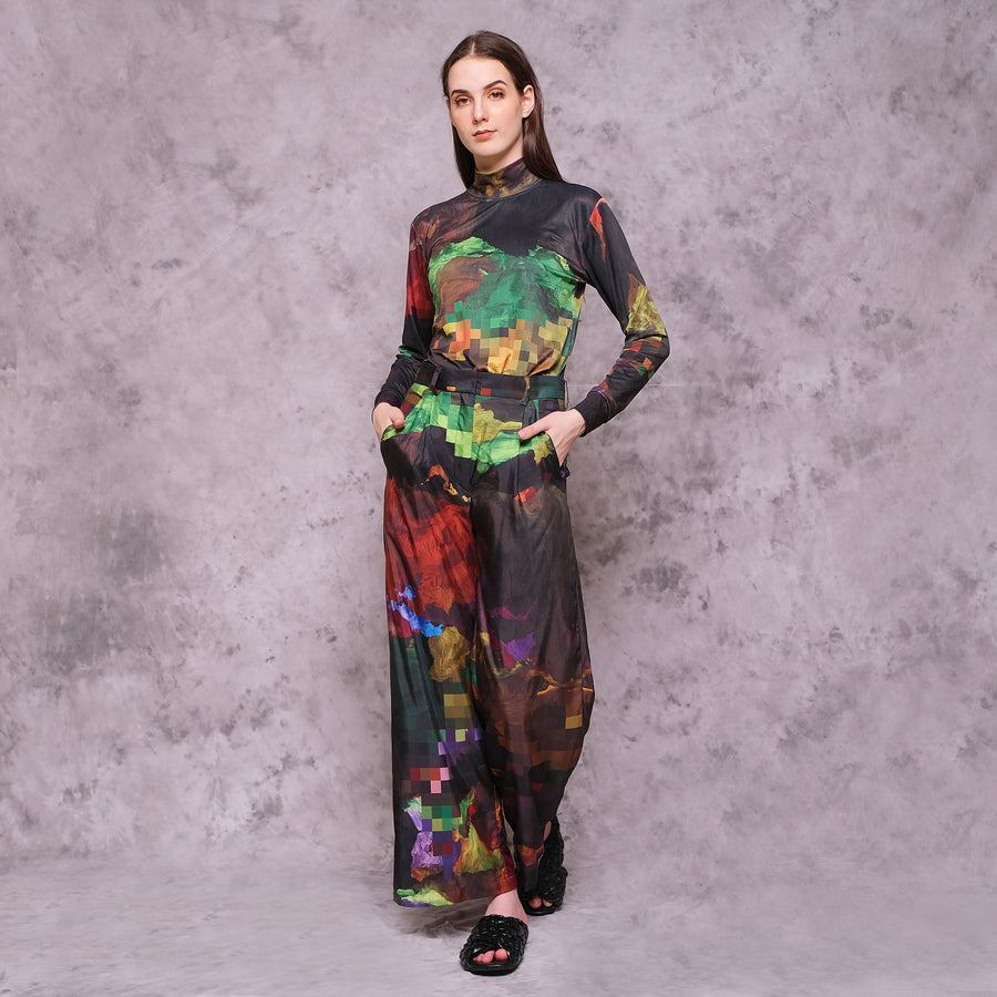 Deep Passage Palazzo Pants - KALA x ISHA HENING