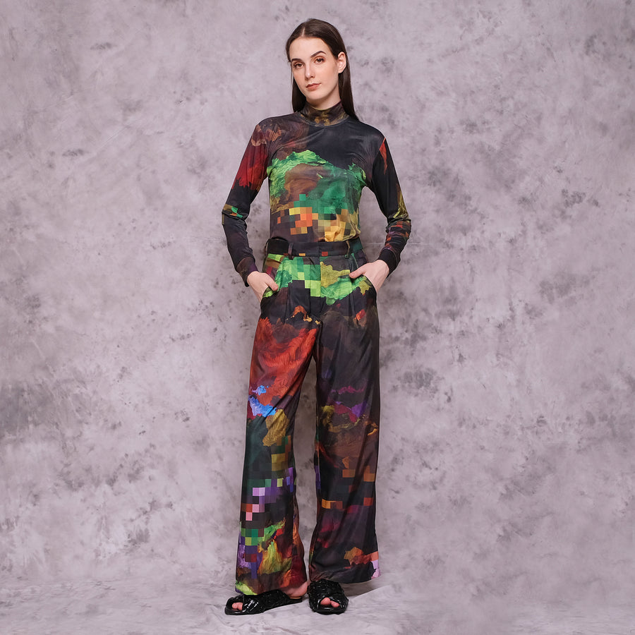 Deep Passage Palazzo Pants - KALA x ISHA HENING