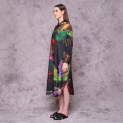 Deep Passage Long Sleeve Dress - KALA x ISHA HENING