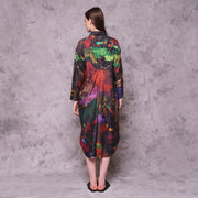 Deep Passage Long Sleeve Dress - KALA x ISHA HENING