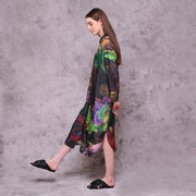 Deep Passage Long Sleeve Dress - KALA x ISHA HENING