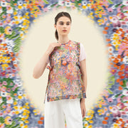 Bloom and Beads Organza Apron