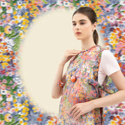 Bloom and Beads Organza Apron