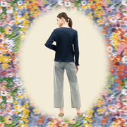 Bloom and Beads Navy Cardigan