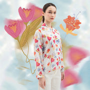 The Bloom Rhapsody Kebaya Top (White)