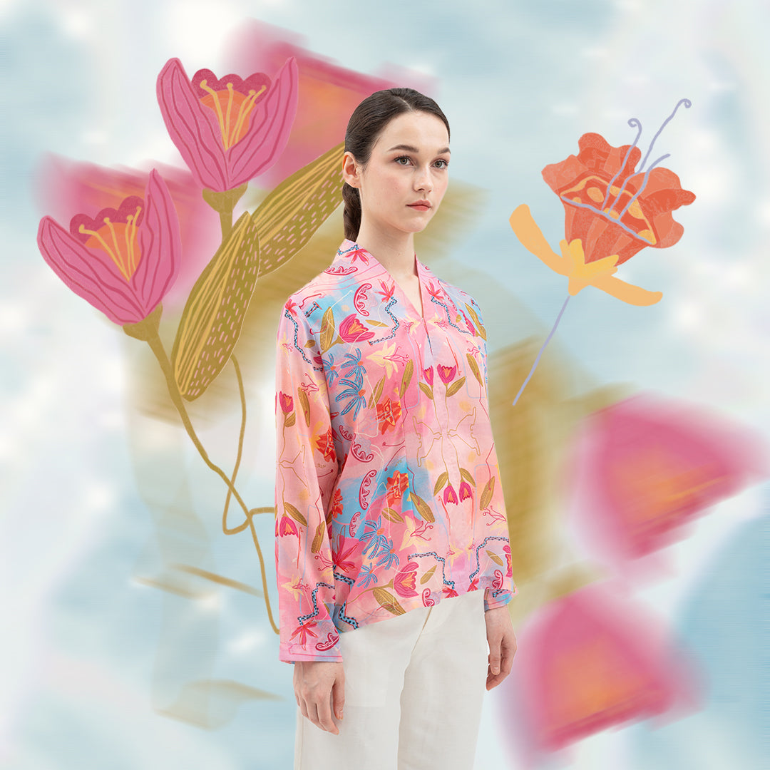The Bloom Rhapsody Kebaya Top