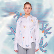 Bloom Embroidery Shirt