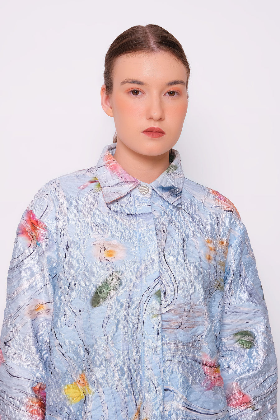 Blue Sentimental Classic Long Sleeve Shirt