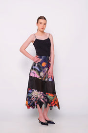 Black Sentimental Mix Skirt