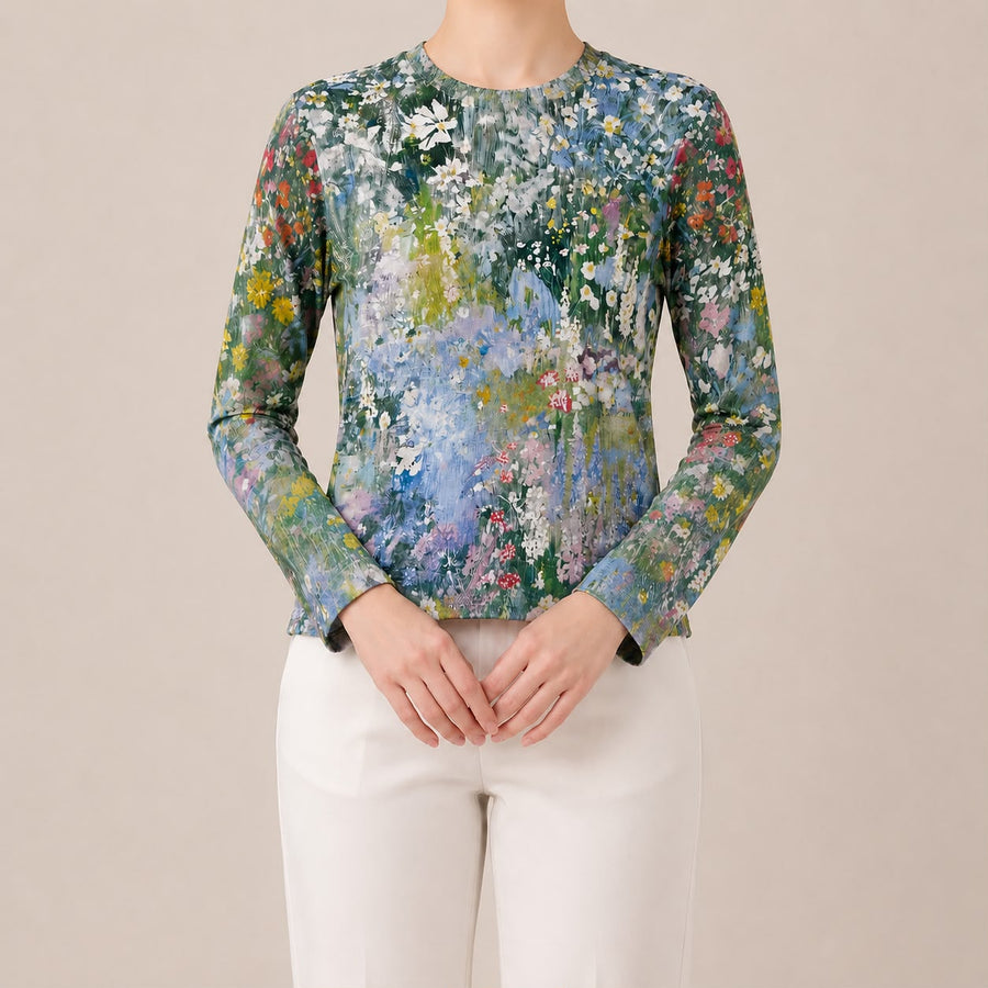 Bloomscape Long Sleeve Top
