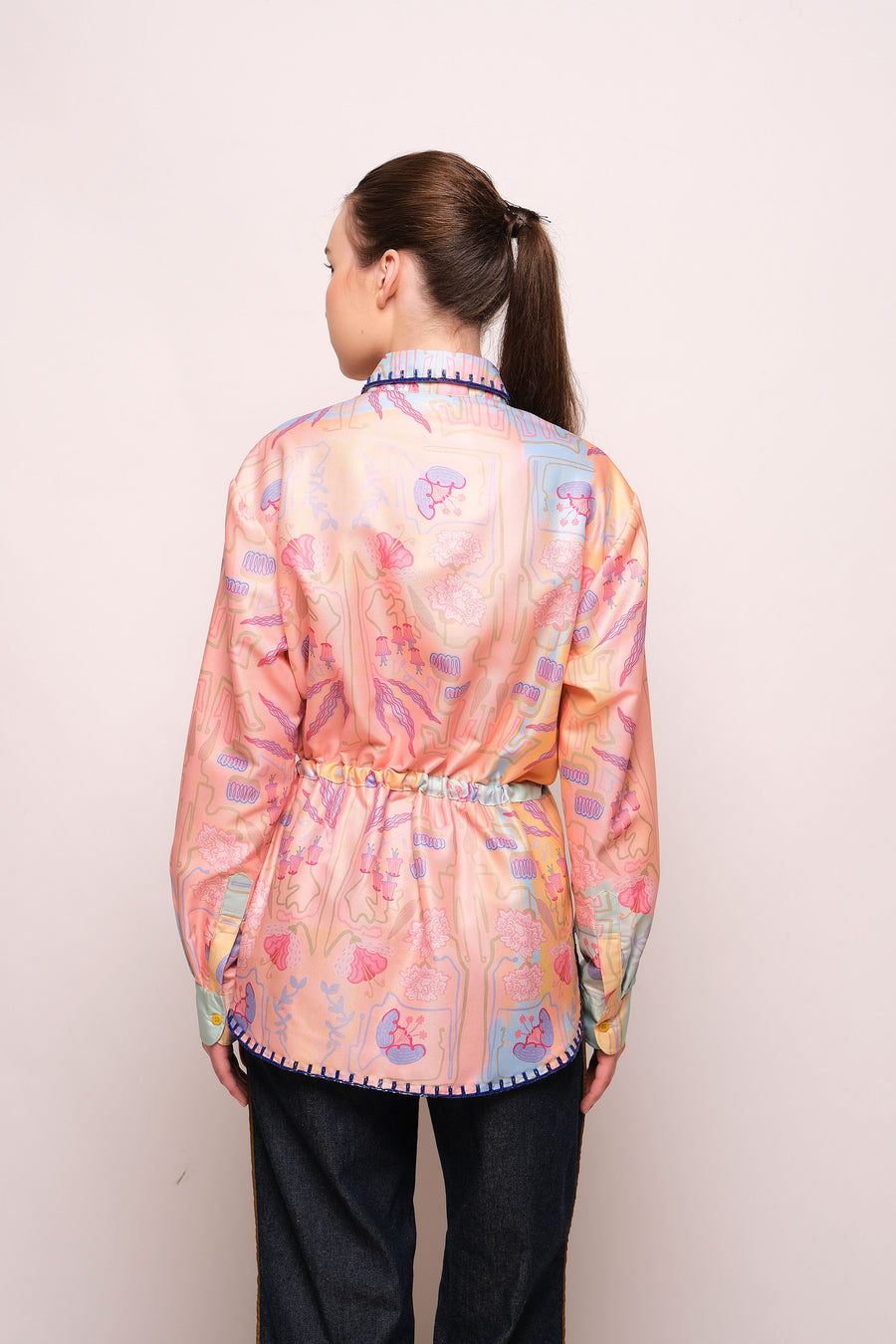 Floral Symphony Long Sleeve Shirt