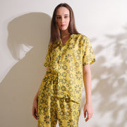Yellow Crochet Everyday Shirt - KALA x MULYANA - PREORDER