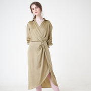 Ola Olive Dress