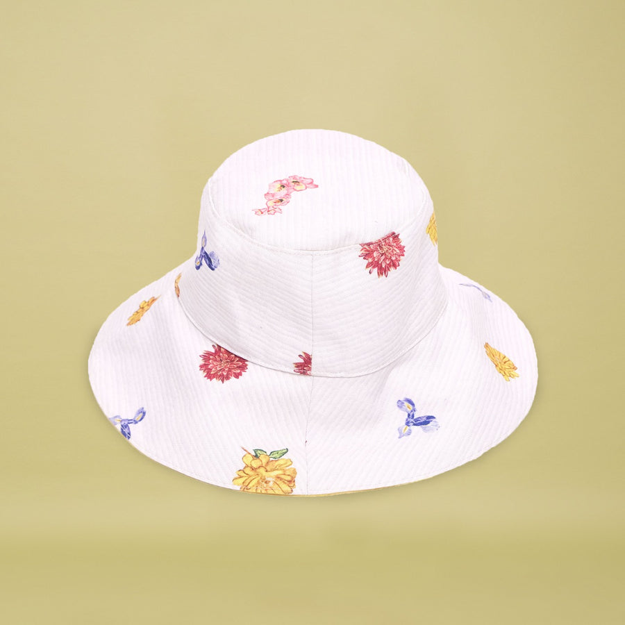 Fleurine Reversible Bucket Hat